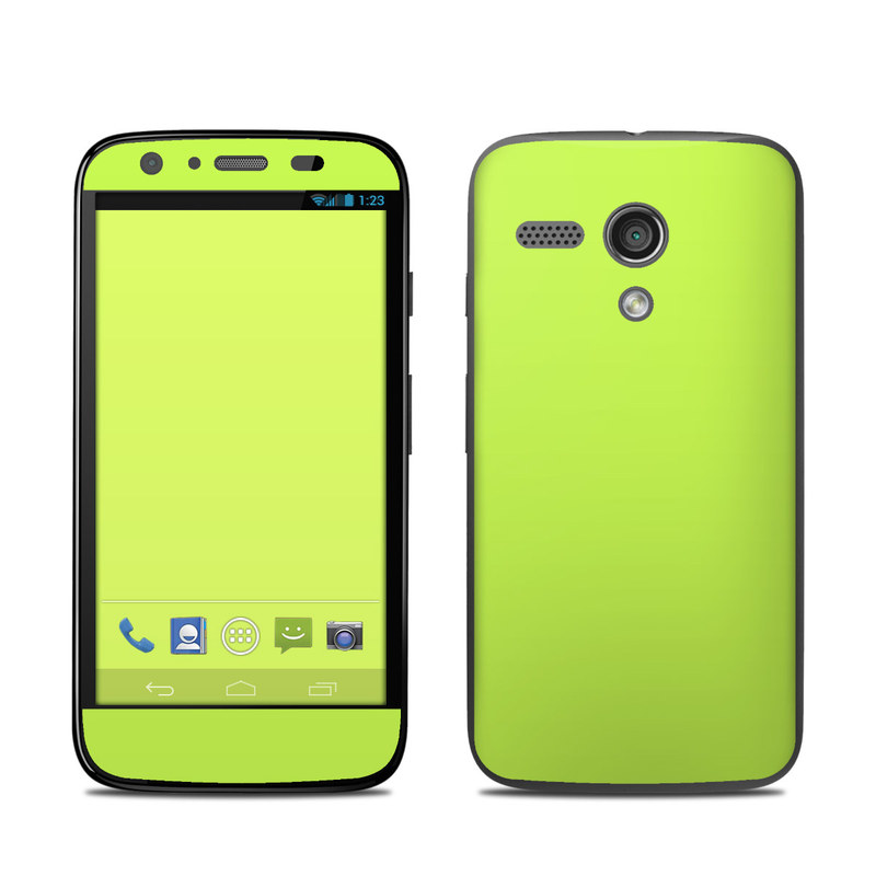 Motorola Moto G Skin - Solid State Lime (Image 1)