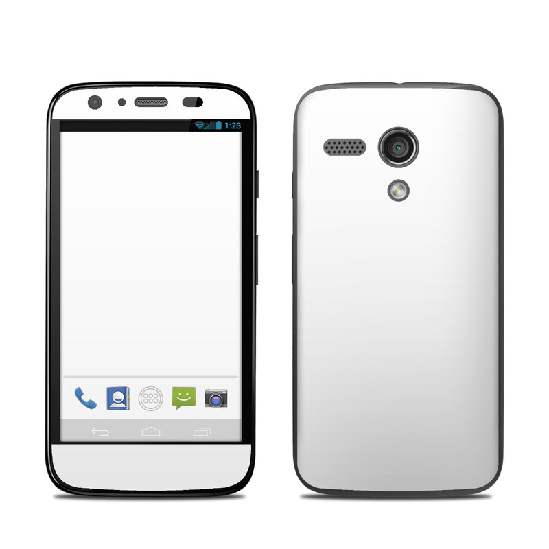 Motorola Moto G Skin - Solid State White (Image 1)