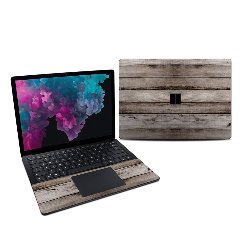 Microsoft Surface Laptop 3 13.5in (i5) Skin - Barn Wood (Image 1)