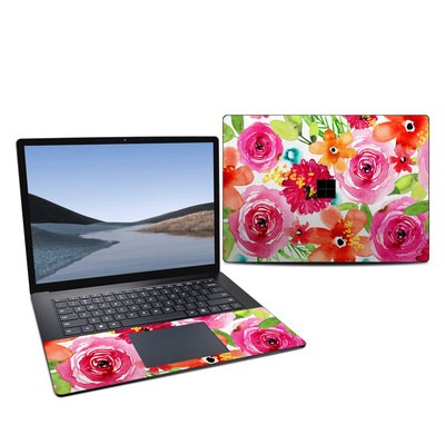 Microsoft Surface Laptop 3 15in Skin - Floral Pop