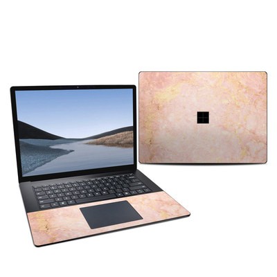 Microsoft Surface Laptop 3 15in Skin - Rose Gold Marble