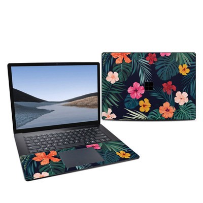Microsoft Surface Laptop 3 15in Skin - Tropical Hibiscus