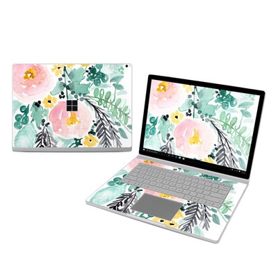 Microsoft Surface Book 3 15in (i7) Skin - Blushed Flowers