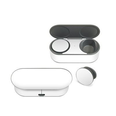 Microsoft Surface Earbuds Skin - Solid State White