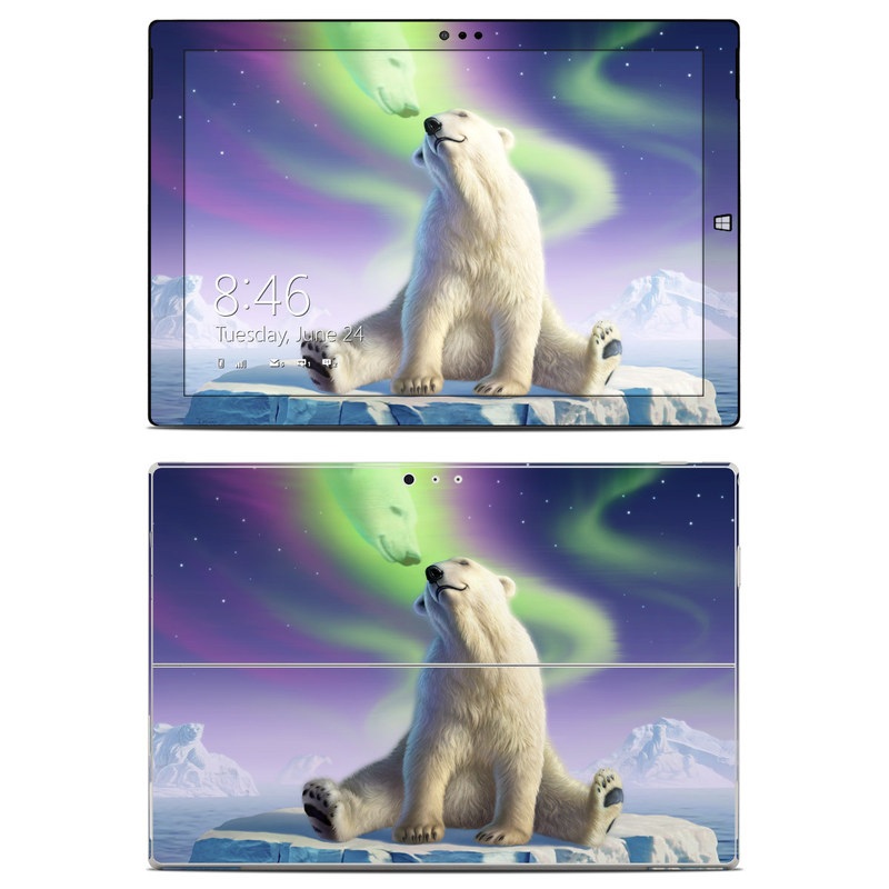 Microsoft Surface Pro 3 Skin - Arctic Kiss (Image 1)