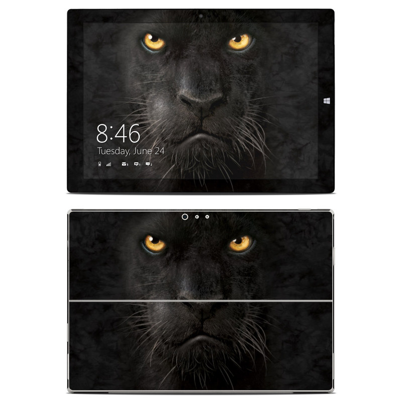 Microsoft Surface Pro 3 Skin - Black Panther (Image 1)