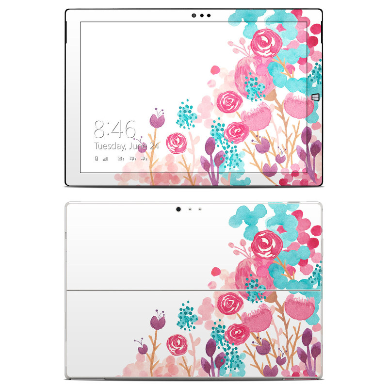 Microsoft Surface Pro 3 Skin - Blush Blossoms (Image 1)