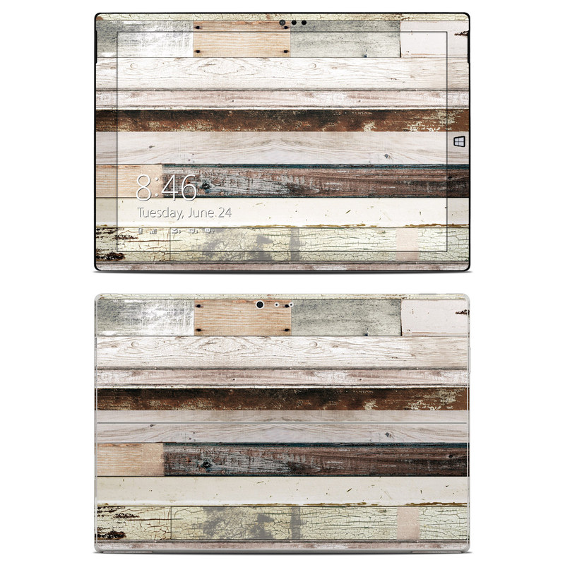 Microsoft Surface Pro 3 Skin - Eclectic Wood (Image 1)