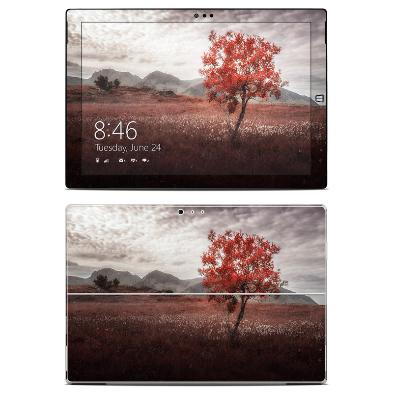 Microsoft Surface Pro 3 Skin - Lofoten Tree (Image 1)
