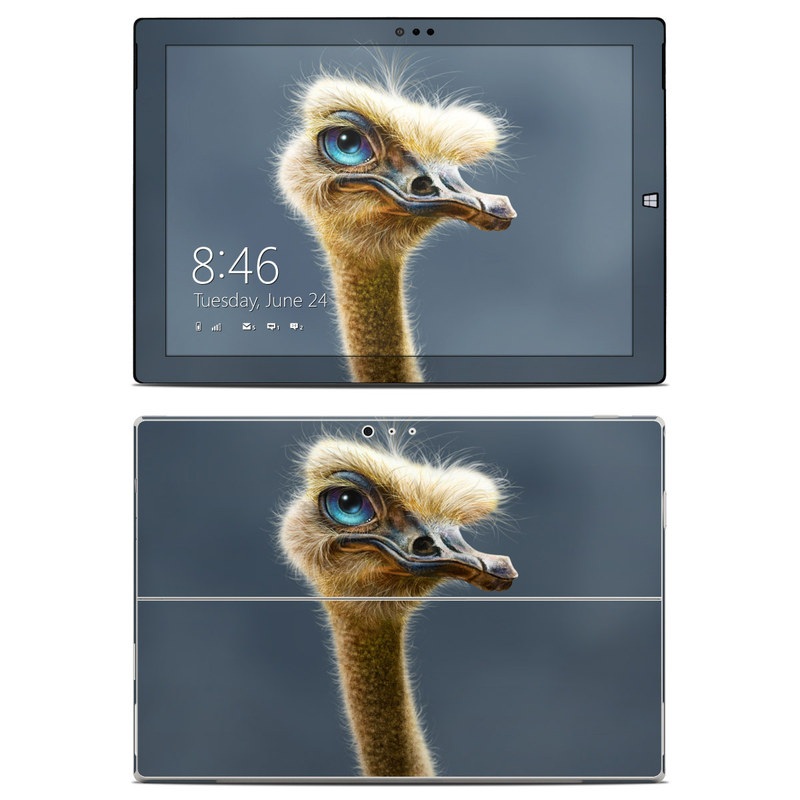 Microsoft Surface Pro 3 Skin - Ostrich Totem (Image 1)