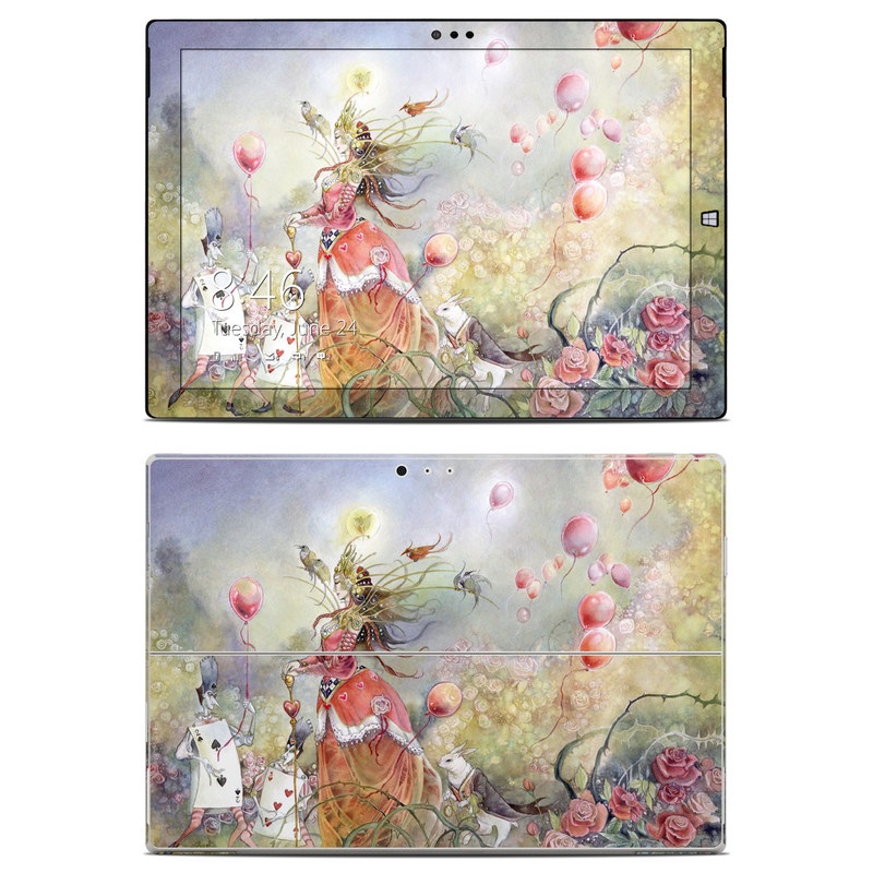 Microsoft Surface Pro 3 Skin - Queen of Hearts (Image 1)