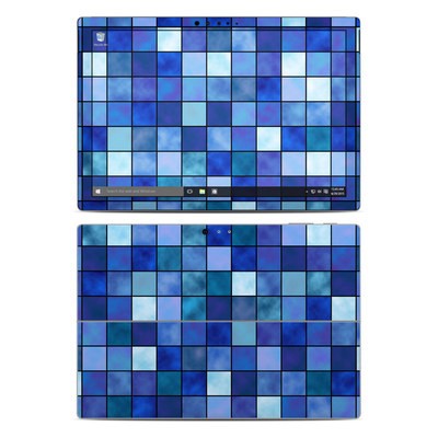 Microsoft Surface Pro 4 Skin - Blue Mosaic
