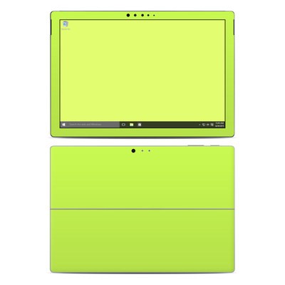 Microsoft Surface Pro 4 Skin - Solid State Lime