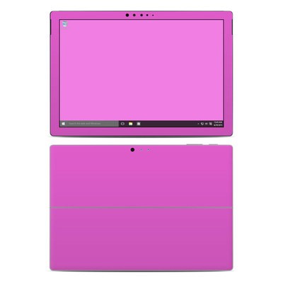 Microsoft Surface Pro 4 Skin - Solid State Vibrant Pink