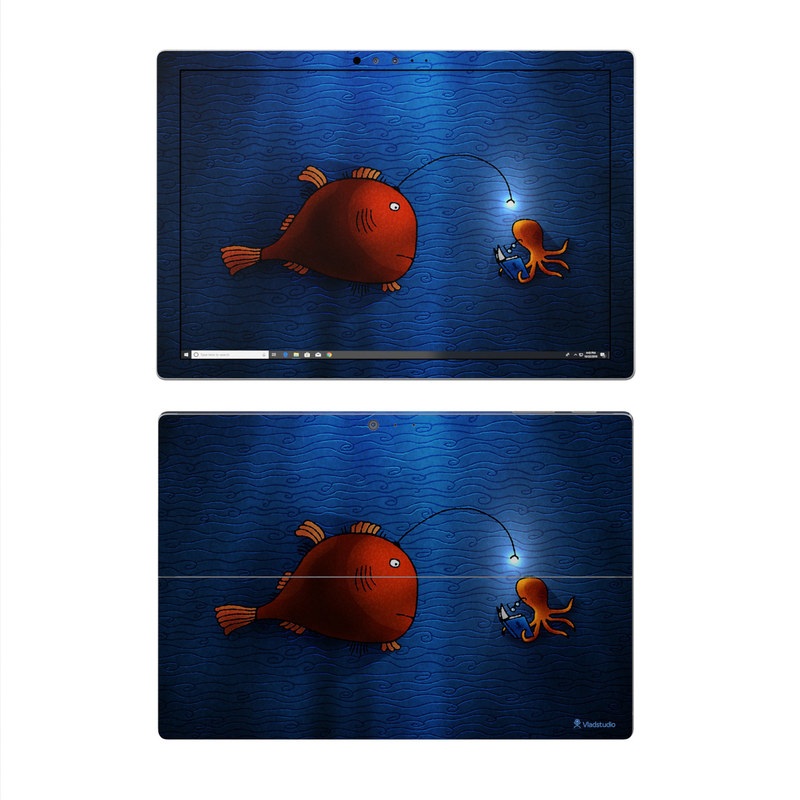 Microsoft Surface Pro 4 Skin - Angler Fish (Image 1)