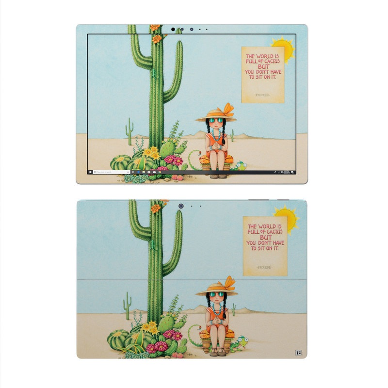 Microsoft Surface Pro 4 Skin - Cactus (Image 1)