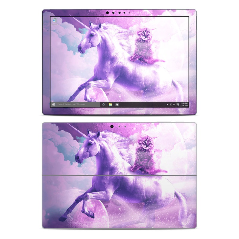 Microsoft Surface Pro 4 Skin - Cat Unicorn (Image 1)