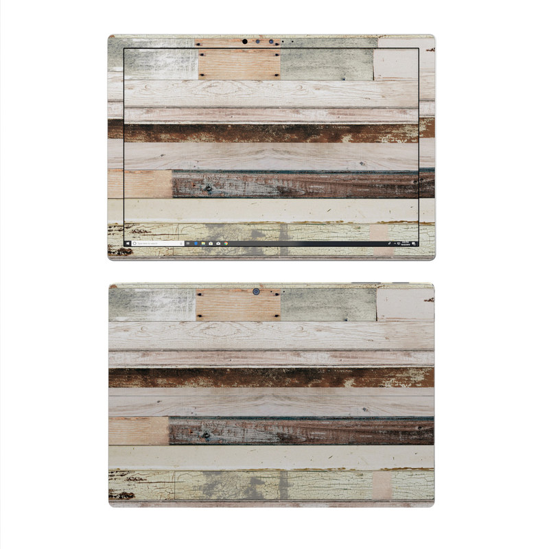 Microsoft Surface Pro 4 Skin - Eclectic Wood (Image 1)