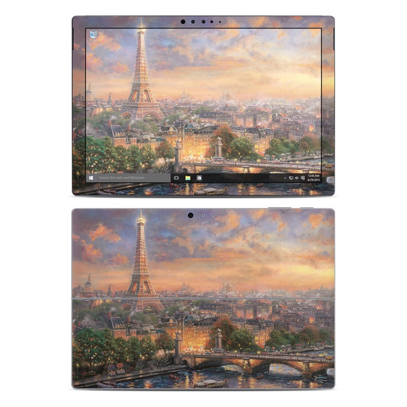 Microsoft Surface Pro 4 Skin - Paris City of Love (Image 1)