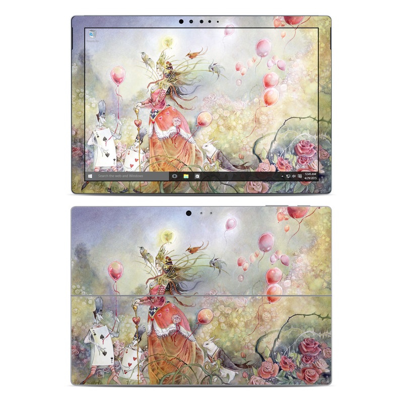 Microsoft Surface Pro 4 Skin - Queen of Hearts (Image 1)