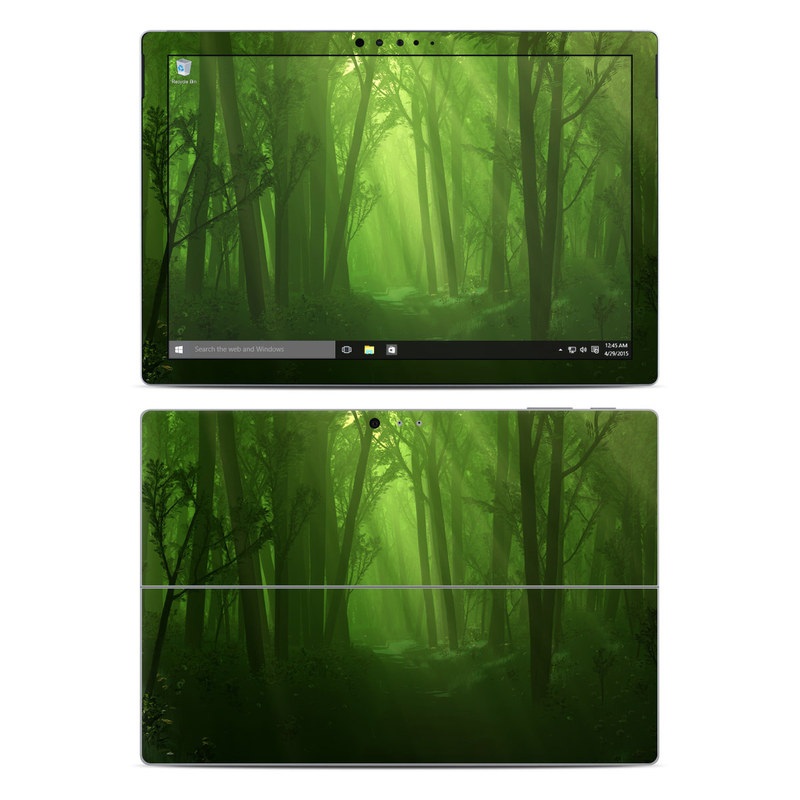 Microsoft Surface Pro 4 Skin - Spring Wood (Image 1)