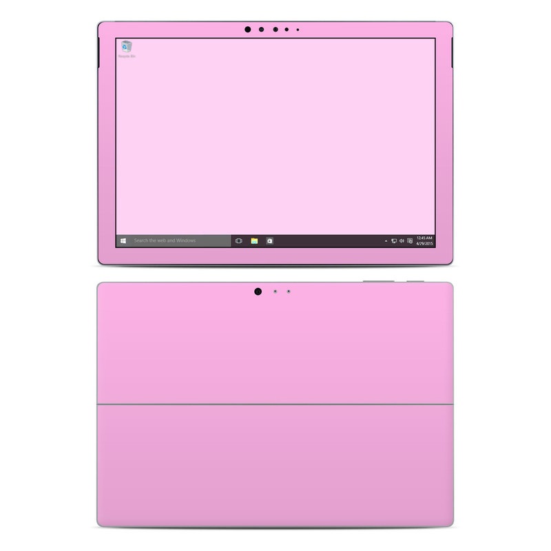 Microsoft Surface Pro 4 Skin - Solid State Pink (Image 1)