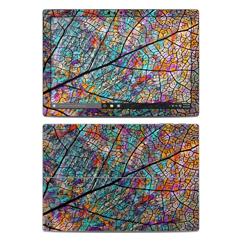 Microsoft Surface Pro 4 Skin - Stained Aspen (Image 1)