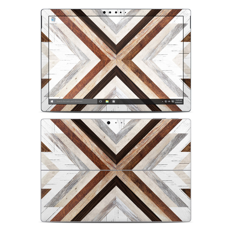 Microsoft Surface Pro 4 Skin - Timber (Image 1)
