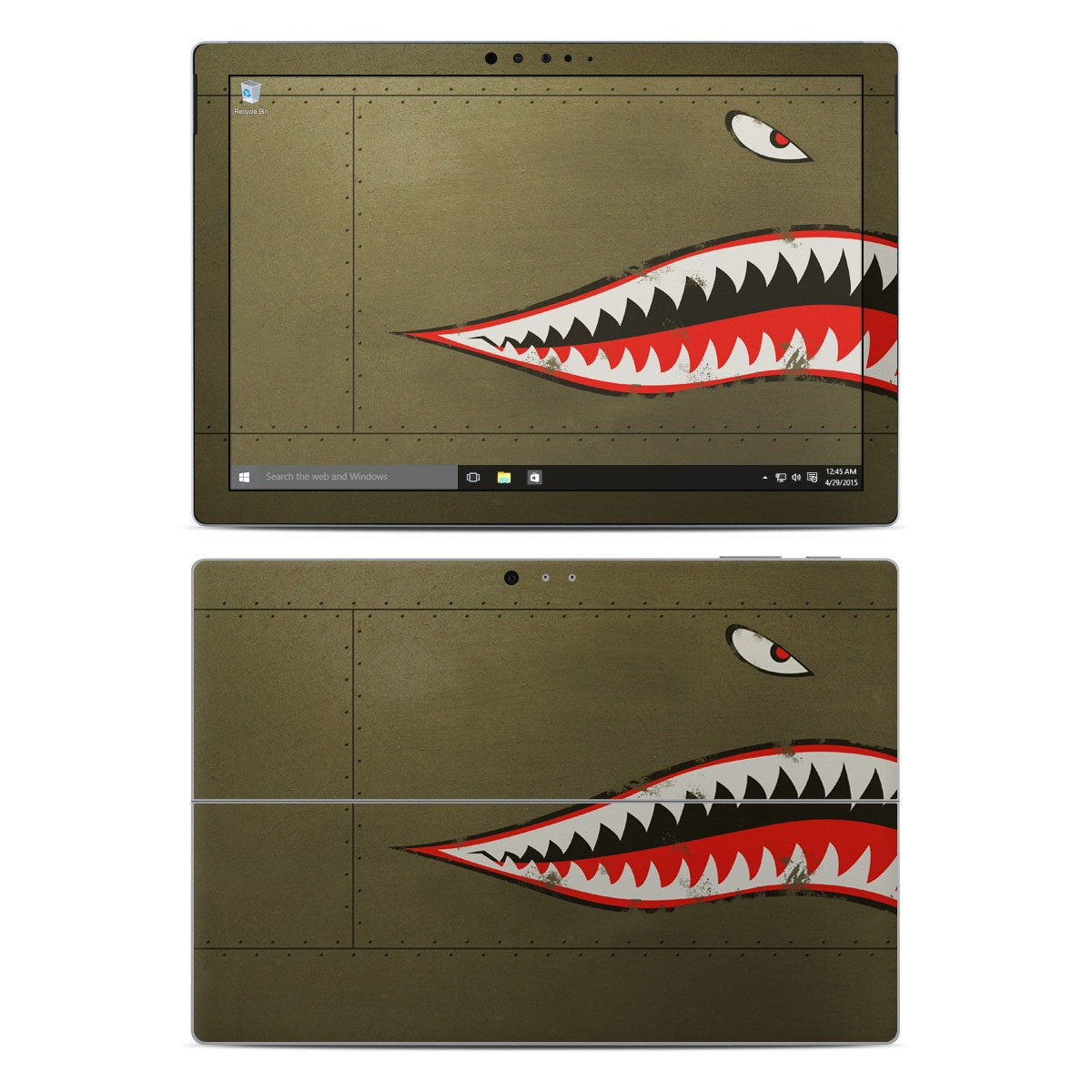 Microsoft Surface Pro 4 Skin - USAF Shark (Image 1)