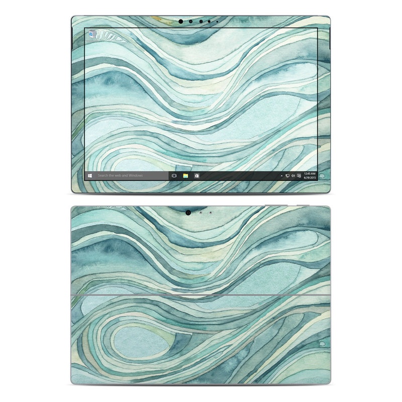 Microsoft Surface Pro 4 Skin - Waves (Image 1)