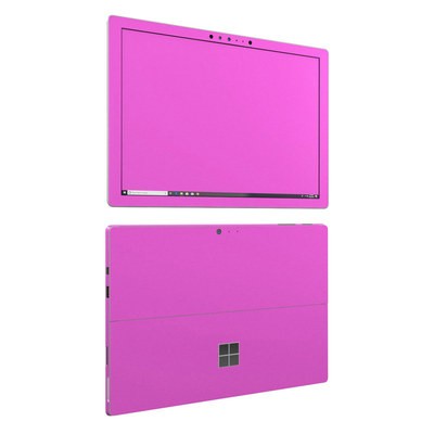 Microsoft Surface Pro 6 Skin - Solid State Vibrant Pink