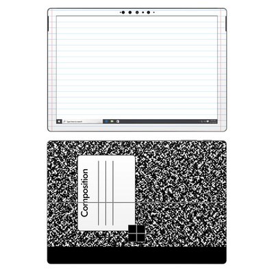 Microsoft Surface Pro 7 Skin - Composition Notebook