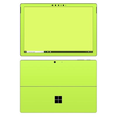 Microsoft Surface Pro 7 Skin - Solid State Lime