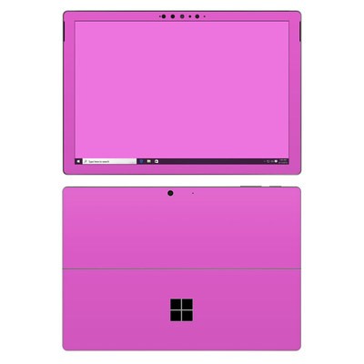 Microsoft Surface Pro 7 Skin - Solid State Vibrant Pink
