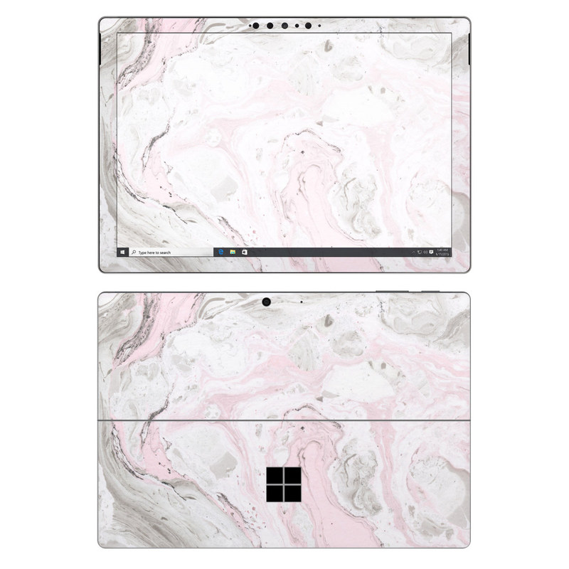 Microsoft Surface Pro 7 Skin - Rosa Marble (Image 1)