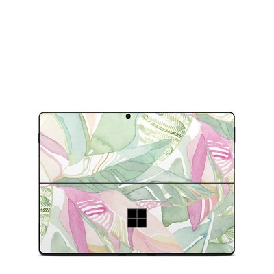 Microsoft Surface Pro X Skin - Tropical Leaves