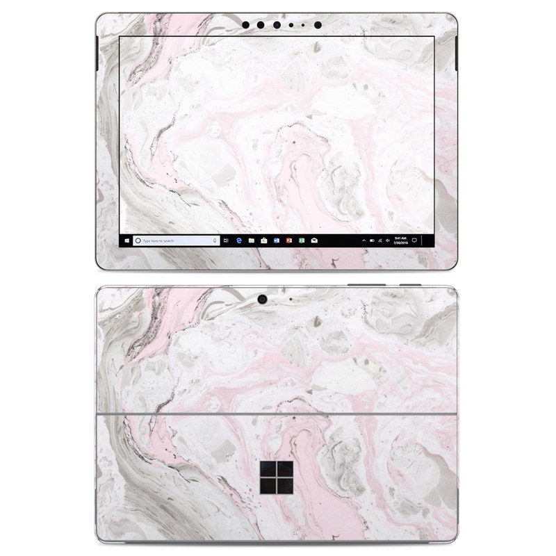 Microsoft Surface Go Skin - Rosa Marble by Marble Collection | DecalGirl