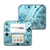 Nintendo 2DS Skin - Flores Agua