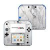 Nintendo 2DS Skin - White Marble