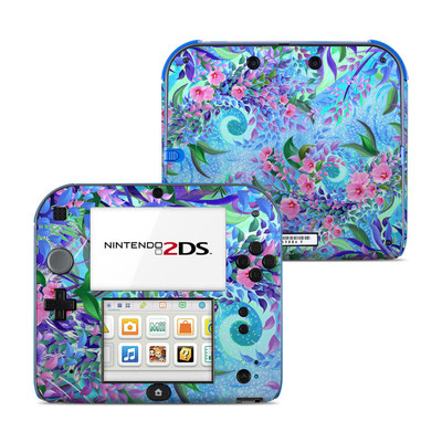 Nintendo 2DS Skin - Lavender Flowers