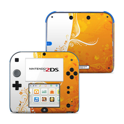 Nintendo 2DS Skin - Orange Crush