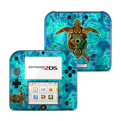 Nintendo 2DS Skin - Sacred Honu