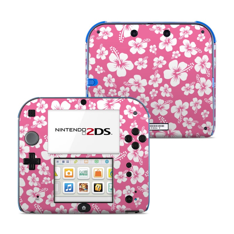 Nintendo 2DS Skin - Aloha Pink (Image 1)