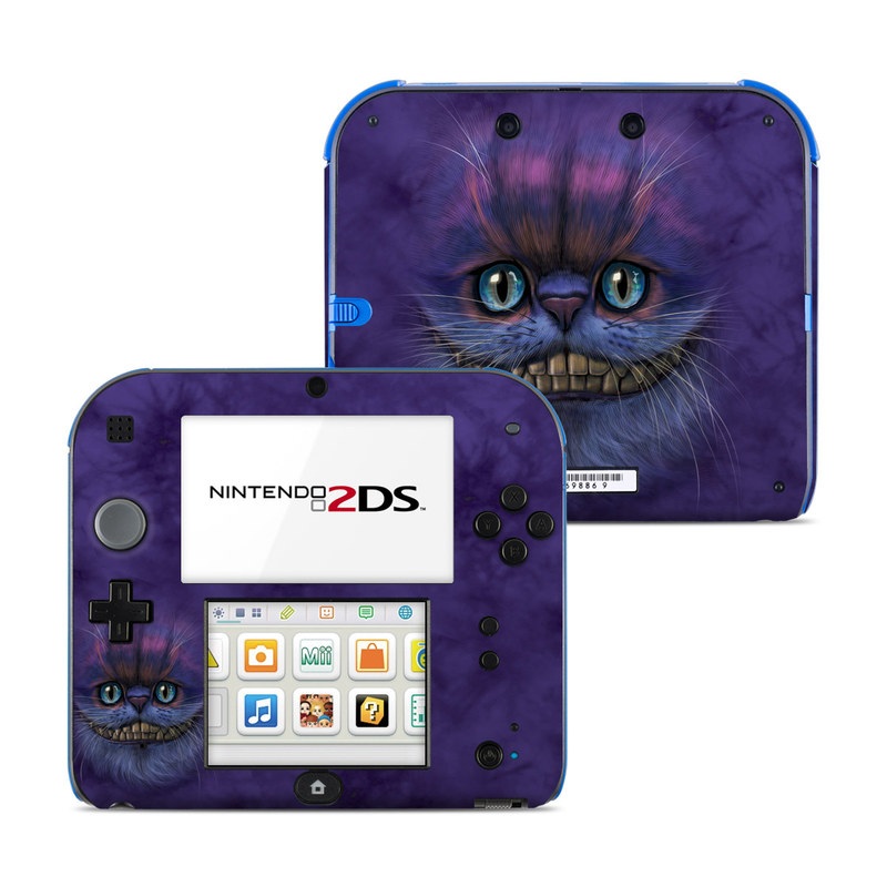 Nintendo 2DS Skin - Cheshire Grin (Image 1)