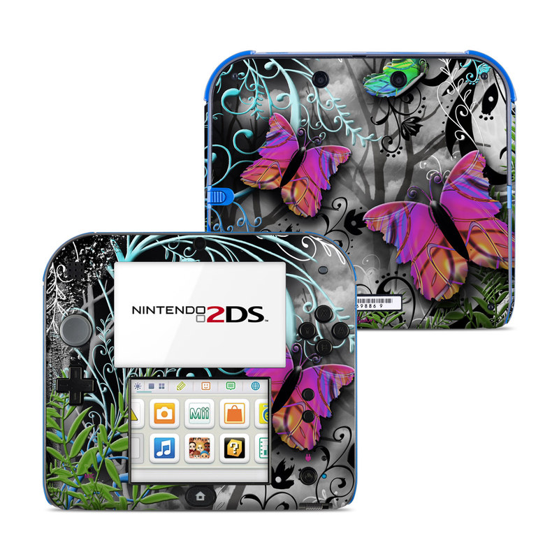 Nintendo 2DS Skin - Goth Forest (Image 1)