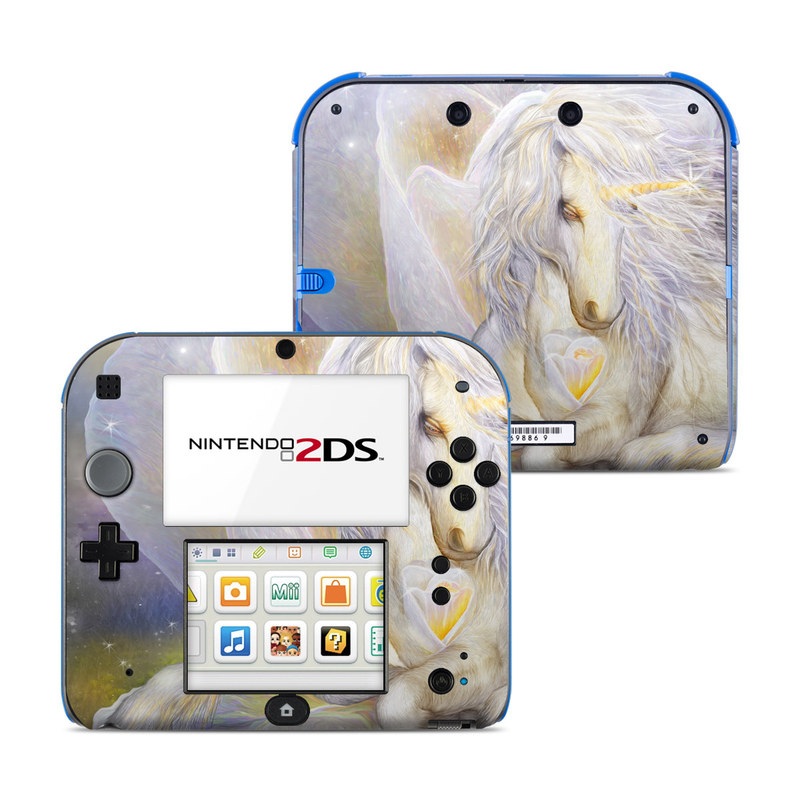 Nintendo 2DS Skin - Heart Of Unicorn (Image 1)