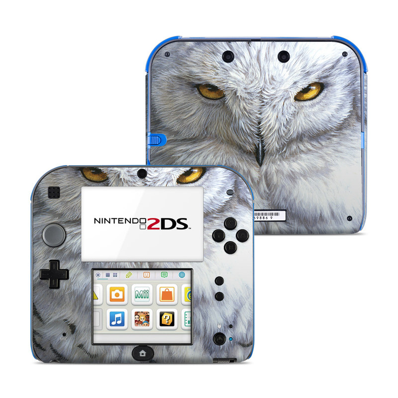 Nintendo 2DS Skin - Snowy Owl (Image 1)
