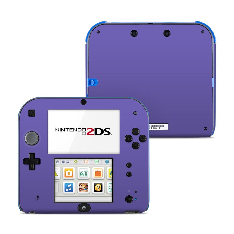 Nintendo 2DS Skin - Solid State Purple (Image 1)