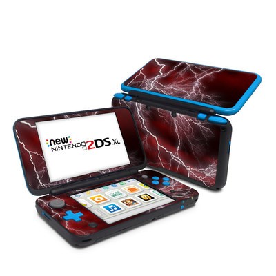 Nintendo 2DS XL Skin - Apocalypse Red