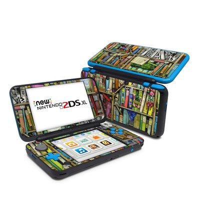 Nintendo 2DS XL Skin - Bookshelf